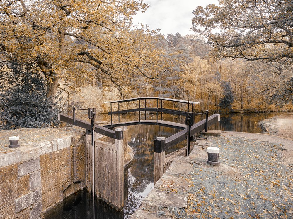 Canal lock art print by Assaf Frank for $57.95 CAD