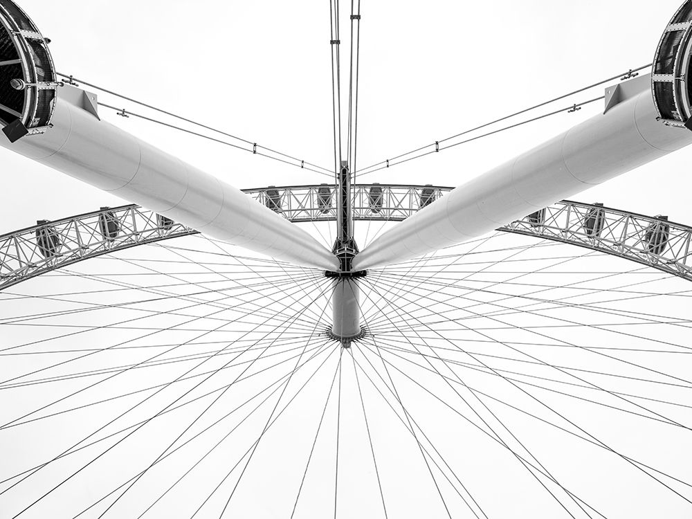 London Eye from below art print by Assaf Frank for $57.95 CAD