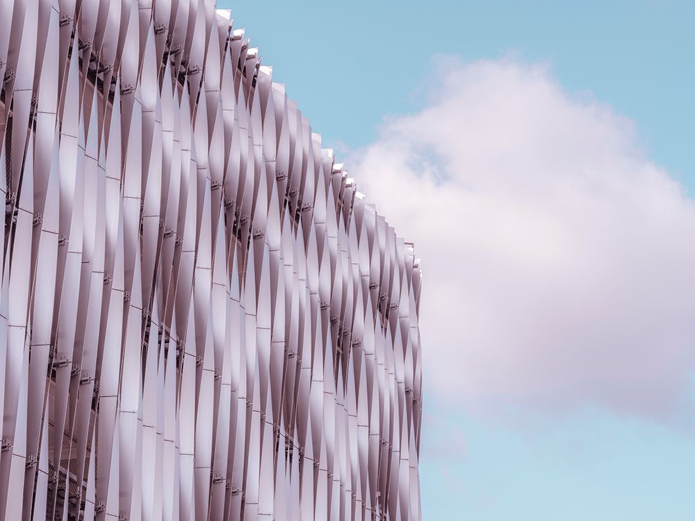 Commercial building exterior art print by Assaf Frank for $57.95 CAD
