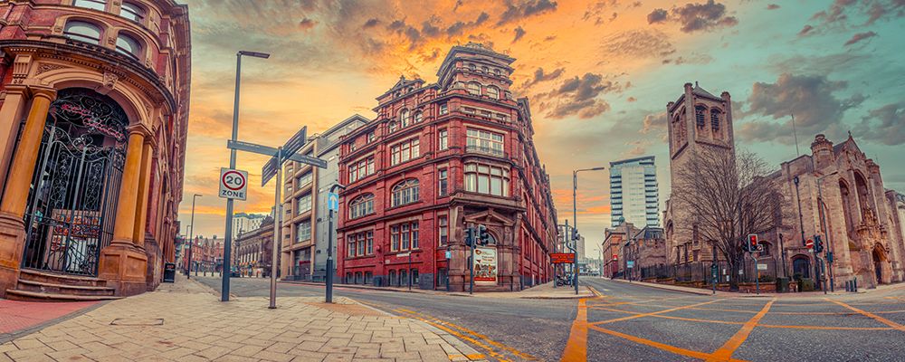 Streets of Leeds art print by Assaf Frank for $57.95 CAD