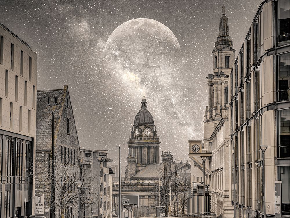 Leeds starry night art print by Assaf Frank for $57.95 CAD