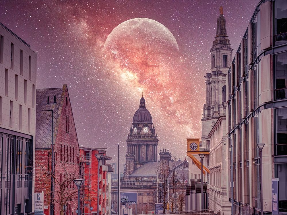 Starry night-Leeds art print by Assaf Frank for $57.95 CAD