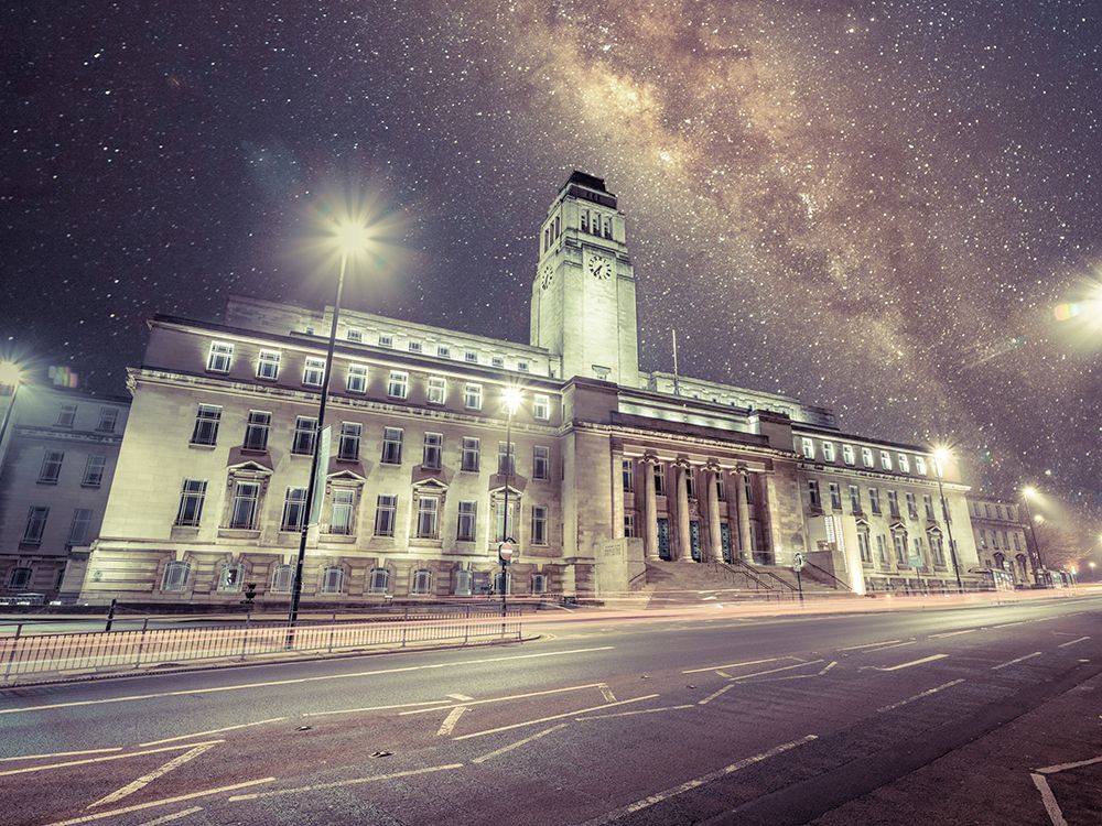Leeds starry night art print by Assaf Frank for $57.95 CAD