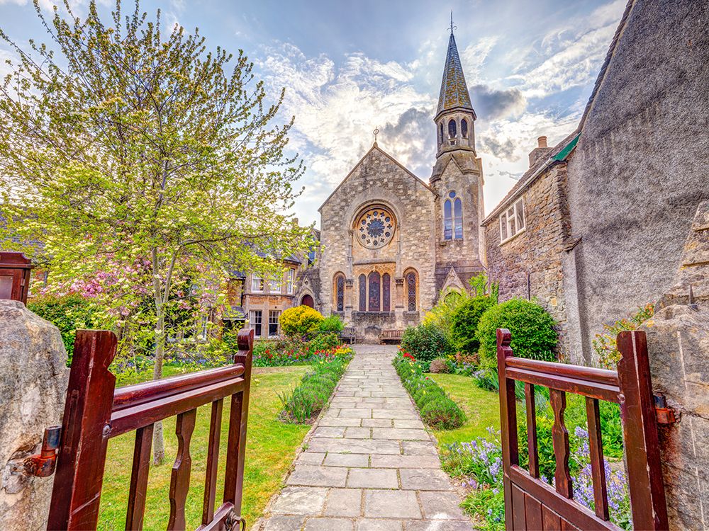 Church in Malmesbury art print by Assaf Frank for $57.95 CAD