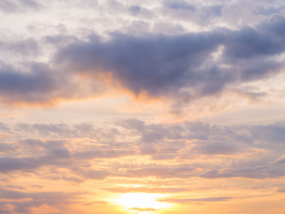 Beautiful sunset sky art print by Assaf Frank for $57.95 CAD