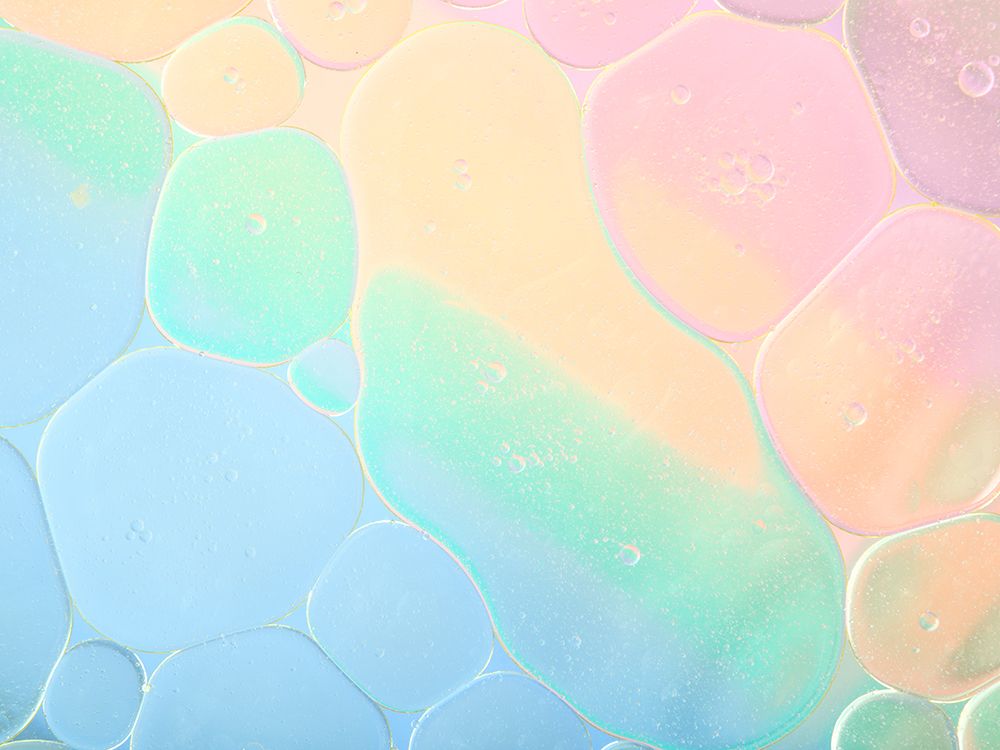Multicolored bubble surface art print by Assaf Frank for $57.95 CAD