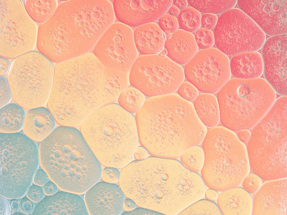 Multicolored bubble surface art print by Assaf Frank for $57.95 CAD