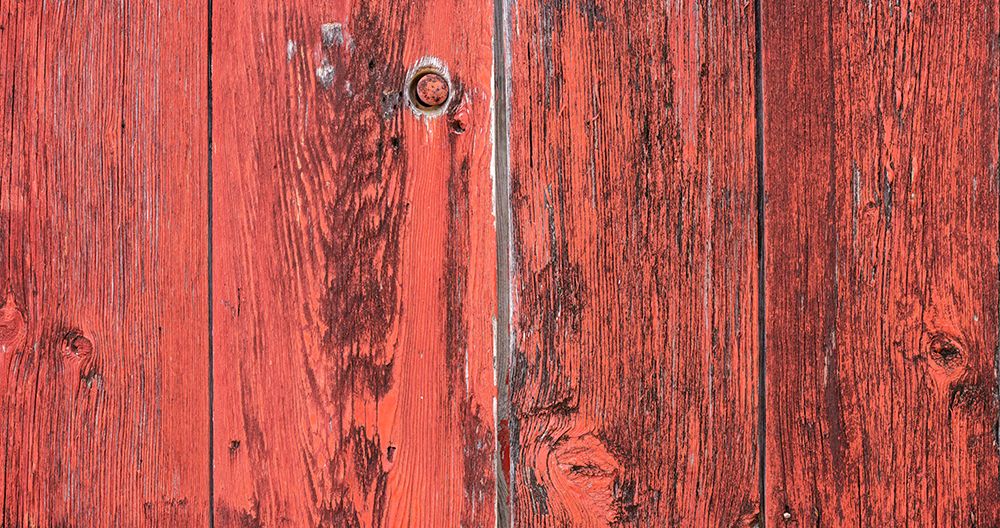 Red wooden door, Basseterre, Saint Kitts and Nevis art print by Assaf Frank for $57.95 CAD