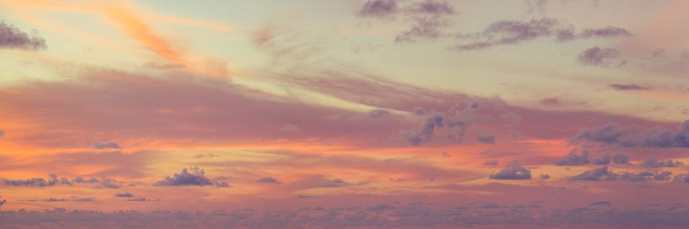 Beautiful sunset sky art print by Assaf Frank for $57.95 CAD