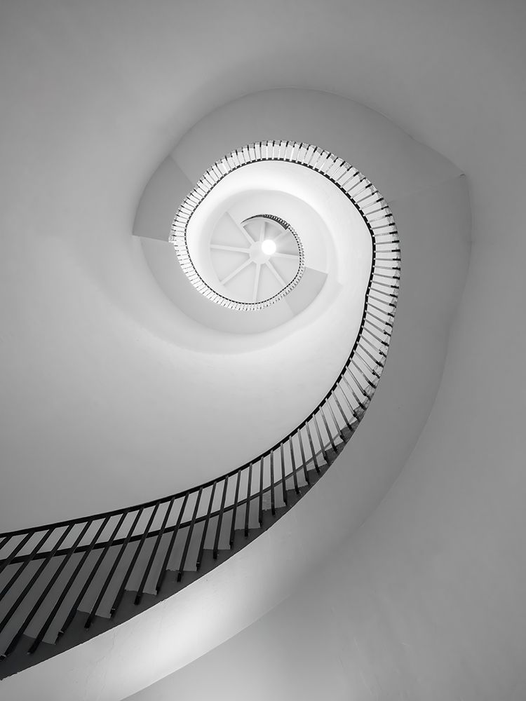 Spiral staircase art print by Assaf Frank for $57.95 CAD