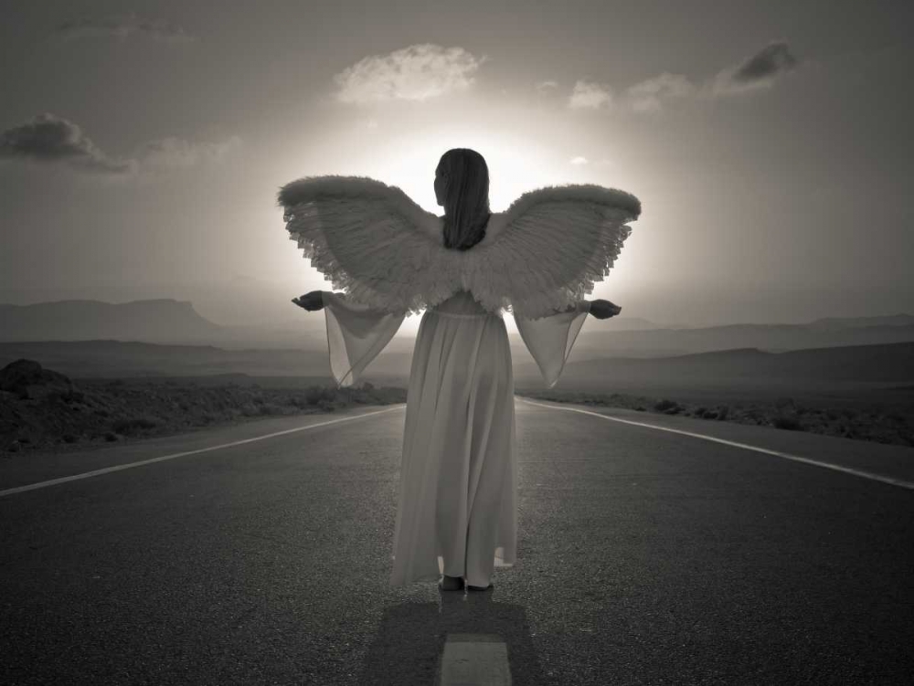 FTBR 1699 Road Angel art print by Assaf Frank for $57.95 CAD