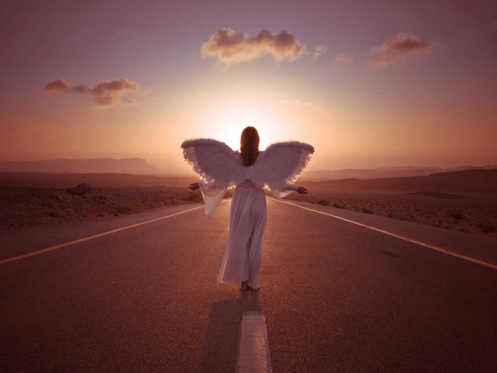 FTBR 1703 Road Angel art print by Assaf Frank for $57.95 CAD