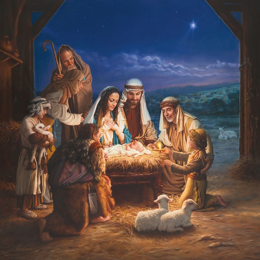 Let Us Adore Him art print by Mark Missman for $57.95 CAD