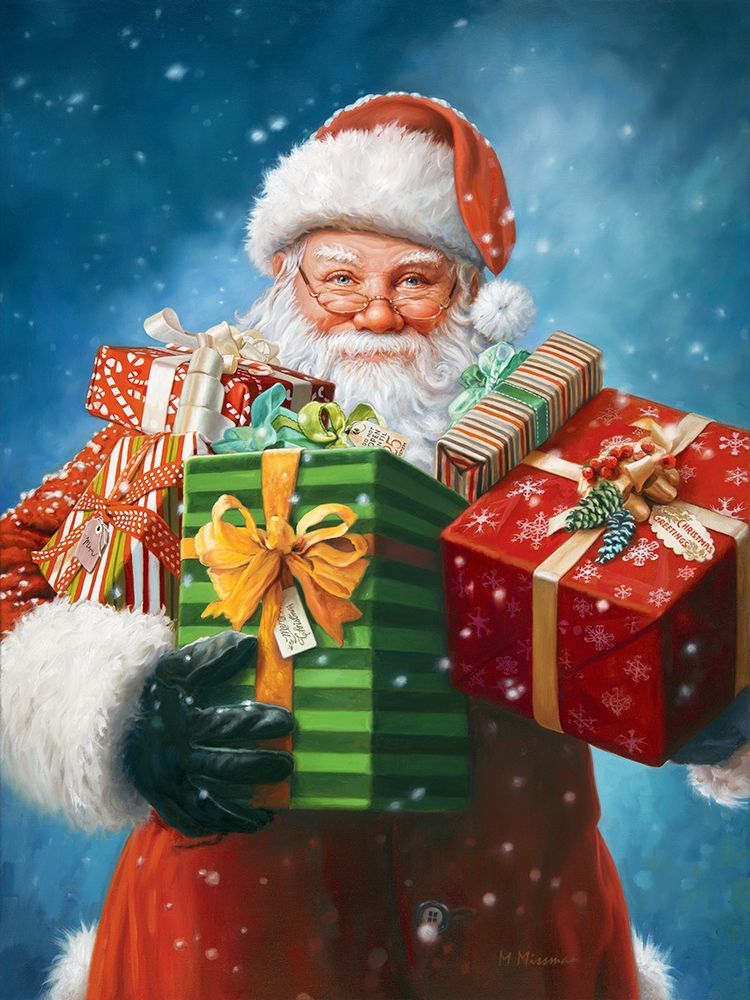 Santas Visit art print by Mark Missman for $57.95 CAD