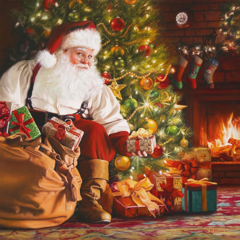 Santas Delivery art print by Mark Missman for $57.95 CAD