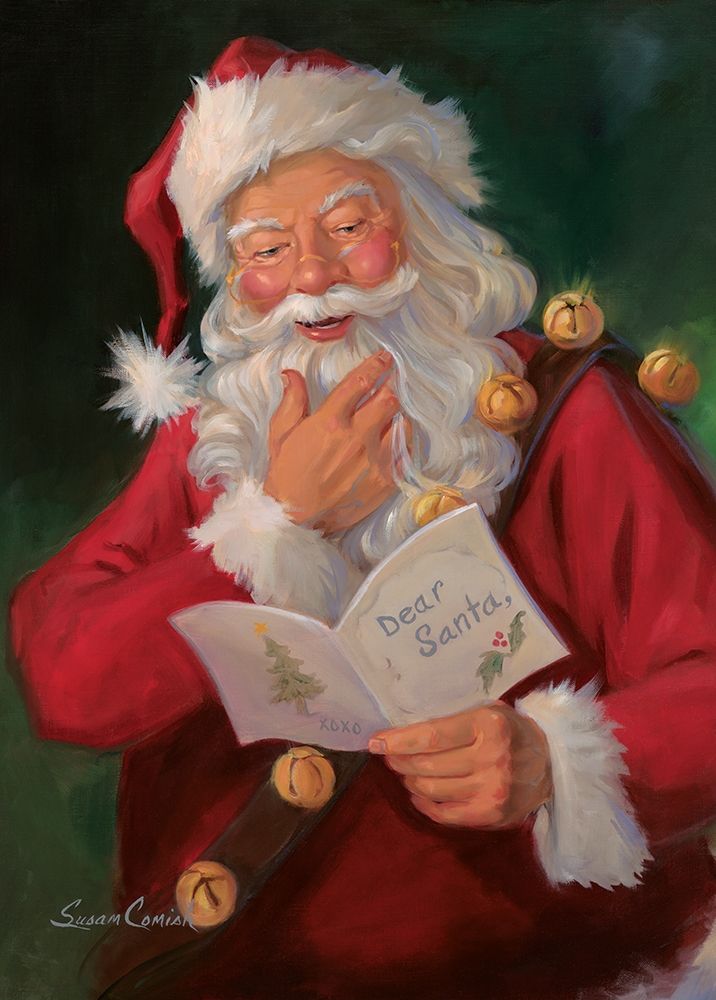 Dear Santa art print by Susan Comish for $57.95 CAD