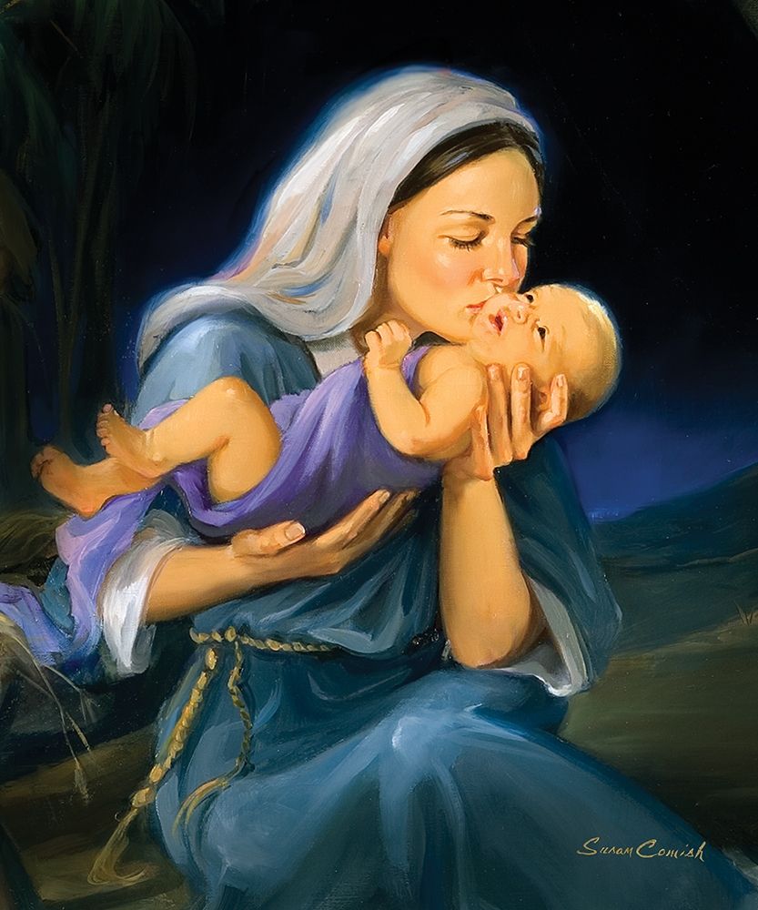 Marys Kiss art print by Susan Comish for $57.95 CAD
