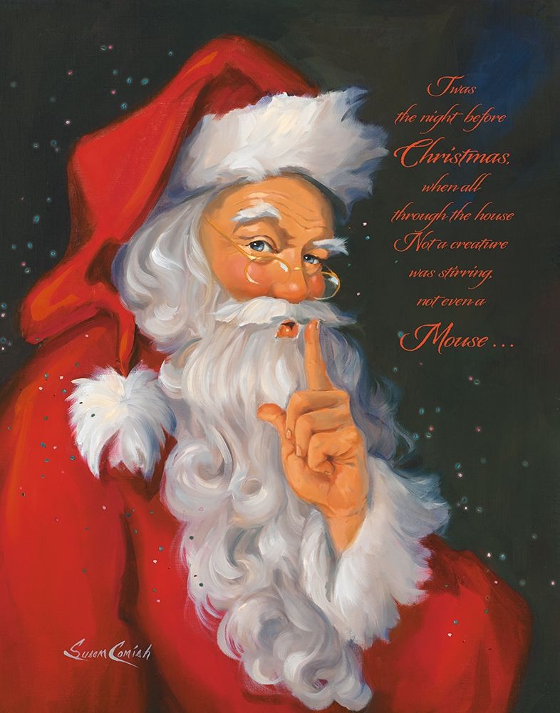 Twas the Night Before art print by Susan Comish for $57.95 CAD