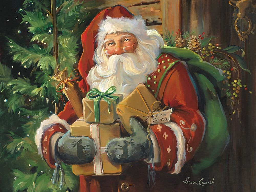 Holiday Cheer art print by Susan Comish for $57.95 CAD
