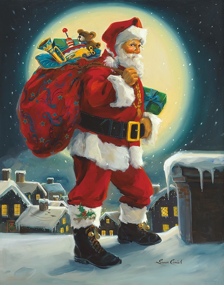 Up On The Rooftop art print by Susan Comish for $57.95 CAD