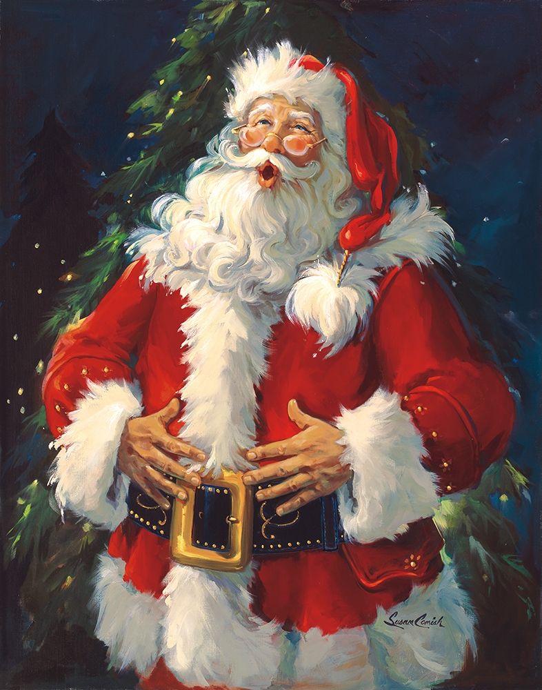 Ho Ho Ho art print by Susan Comish for $57.95 CAD