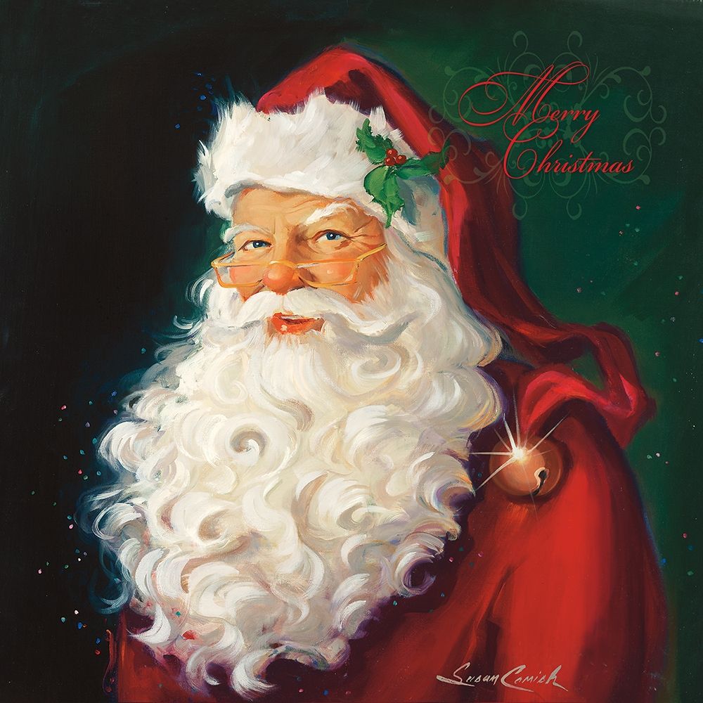 Merry Christmas art print by Susan Comish for $57.95 CAD