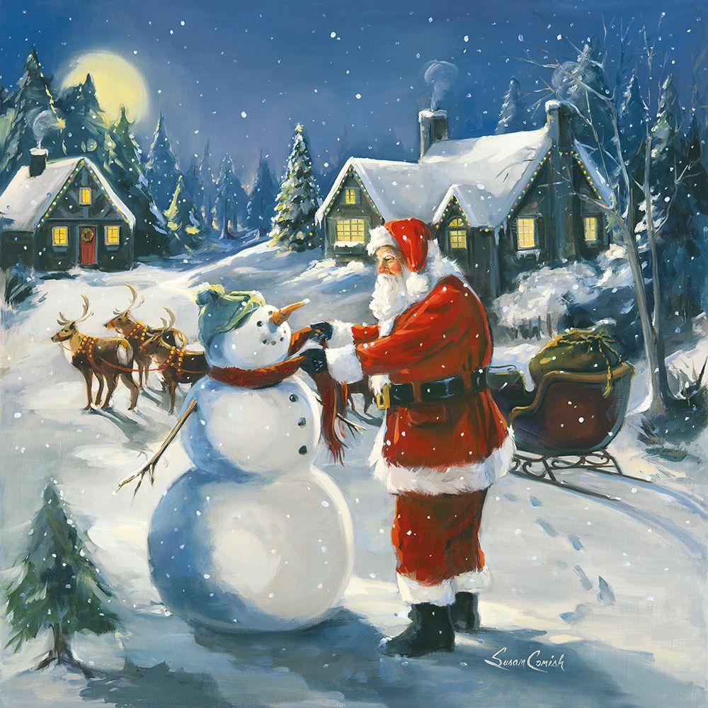 One Chilly Night art print by Susan Comish for $57.95 CAD