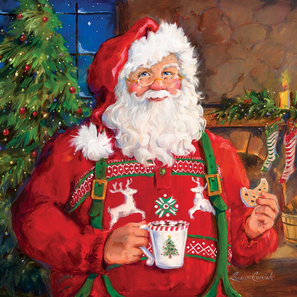 CocoaForSanta art print by Susan Comish for $57.95 CAD