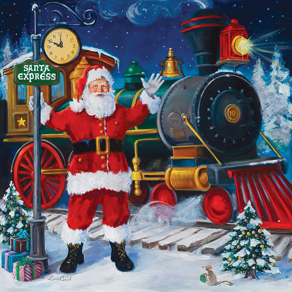 All Aboard art print by Susan Comish for $57.95 CAD