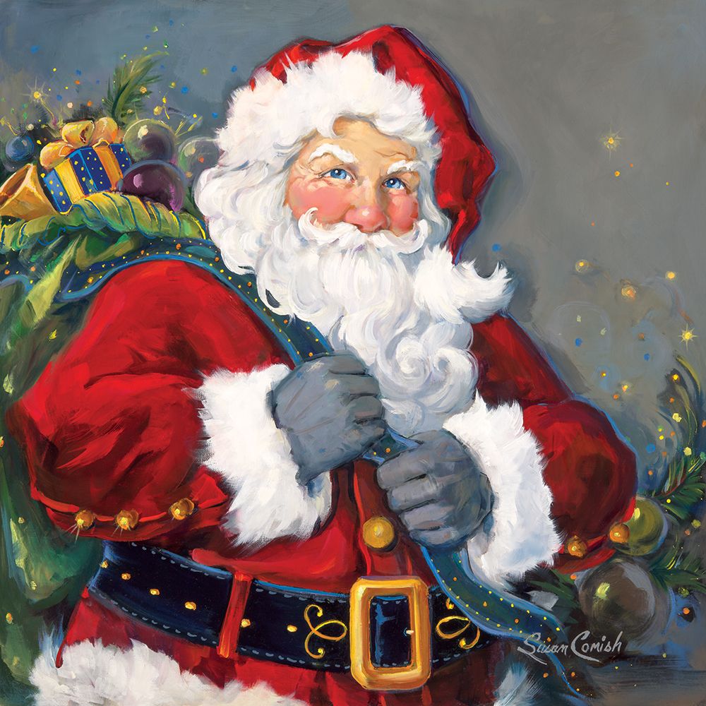 Merry And Bright art print by Susan Comish for $57.95 CAD