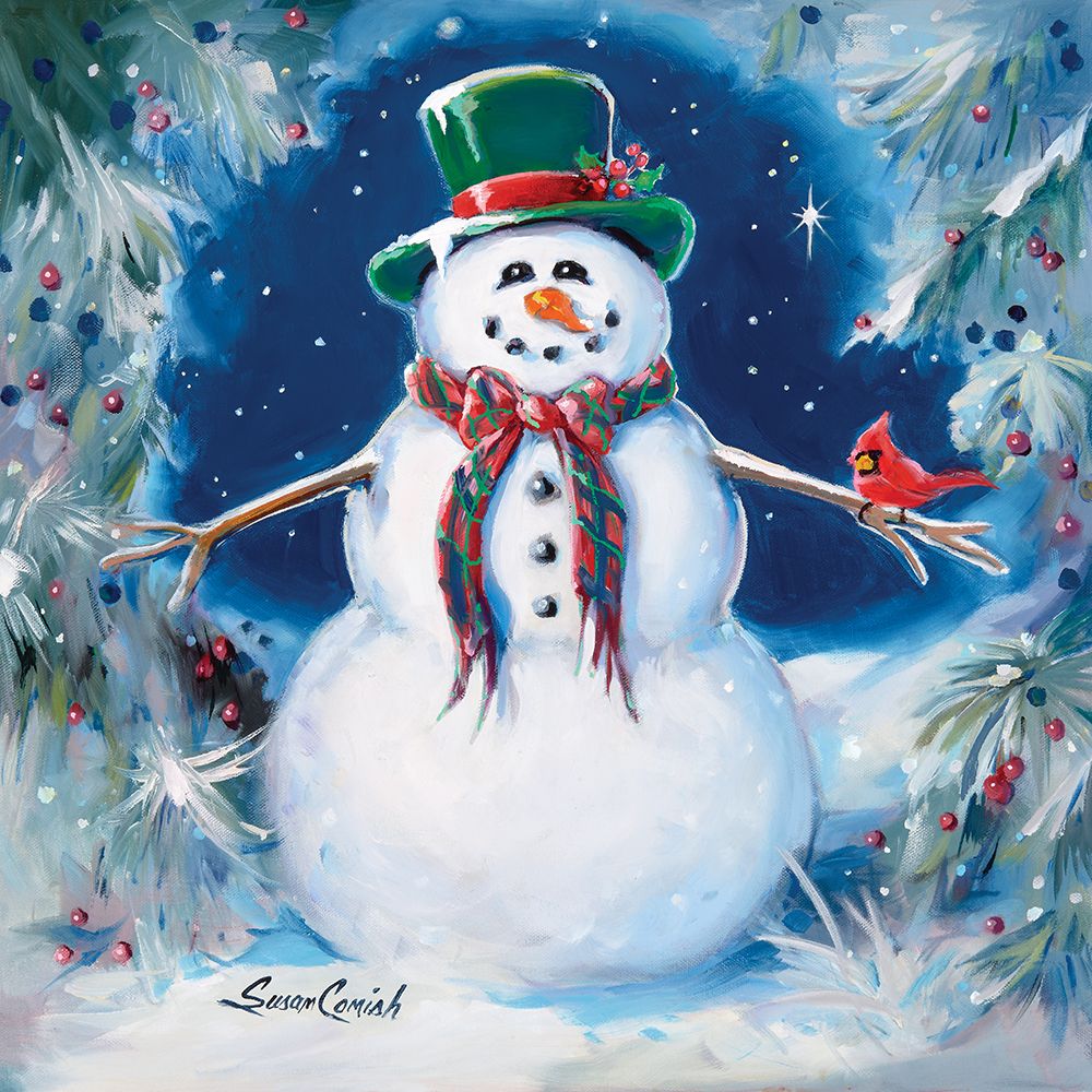 Chilly Friends art print by Susan Comish for $57.95 CAD