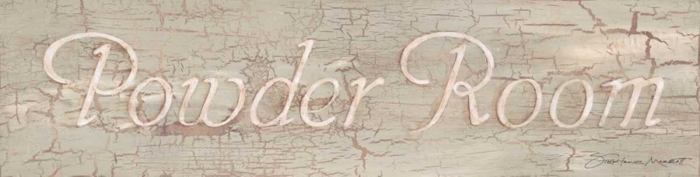 Powder Room art print by Stephanie Marrott for $57.95 CAD