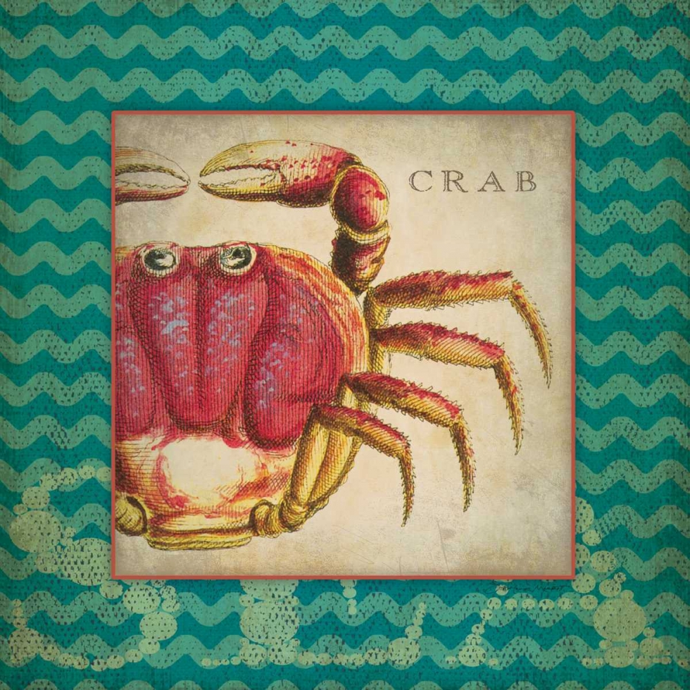 Crab art print by Stephanie Marrott for $57.95 CAD
