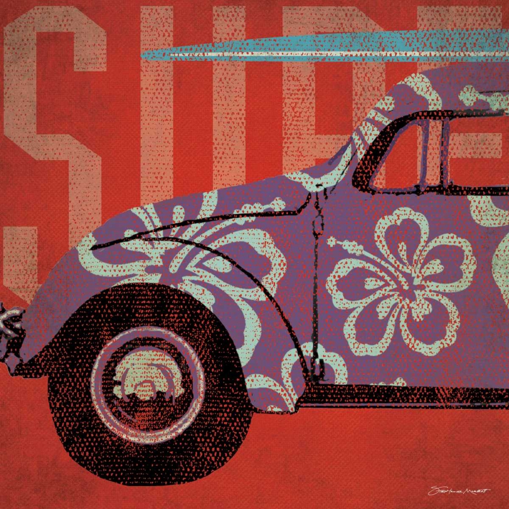 Surf  Bug art print by Stephanie Marrott for $57.95 CAD