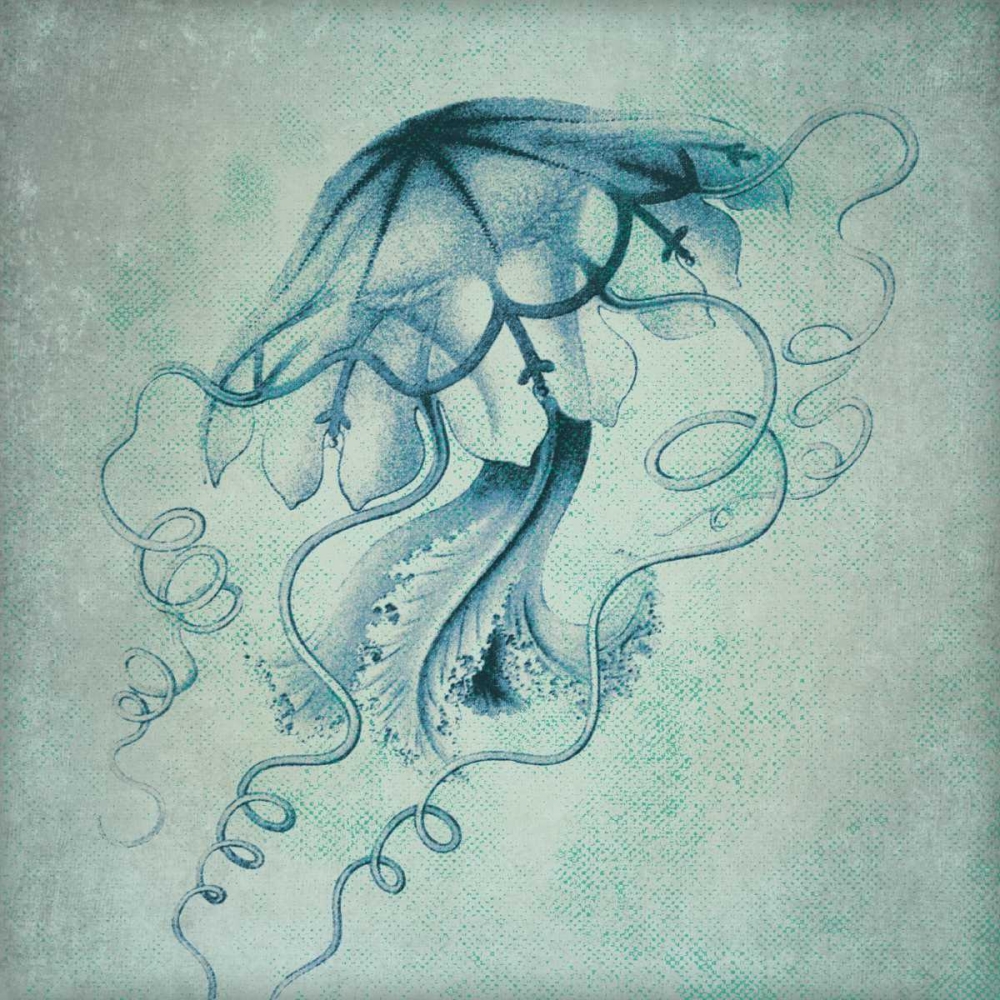 Jelly Fish III art print by Stephanie Marrott for $57.95 CAD