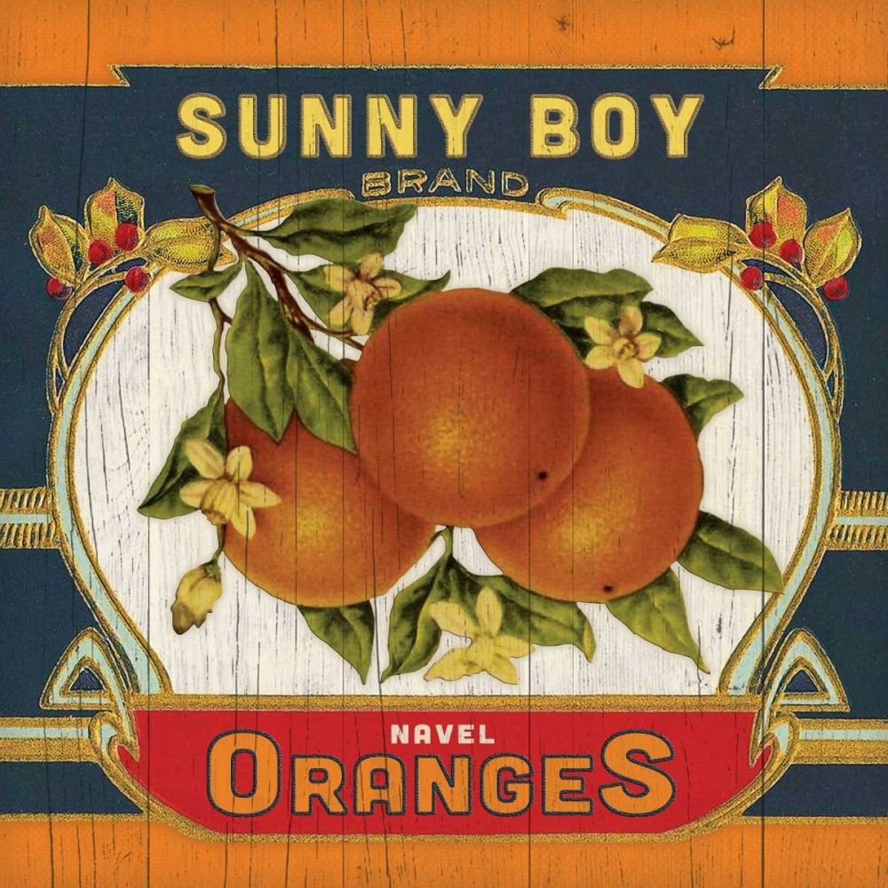 Orange Label art print by Stephanie Marrott for $57.95 CAD