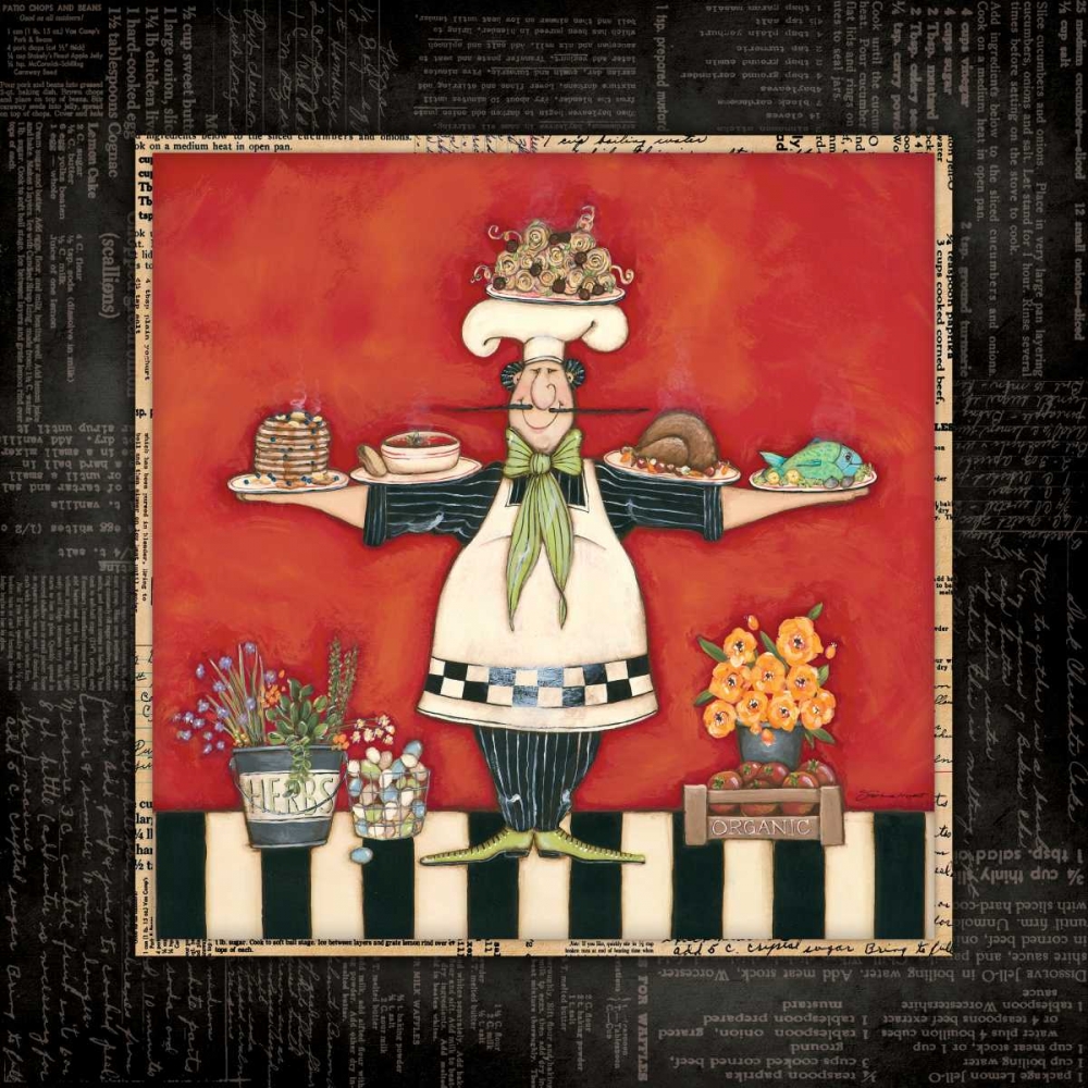 Overachiever Chef art print by Stephanie Marrott for $57.95 CAD