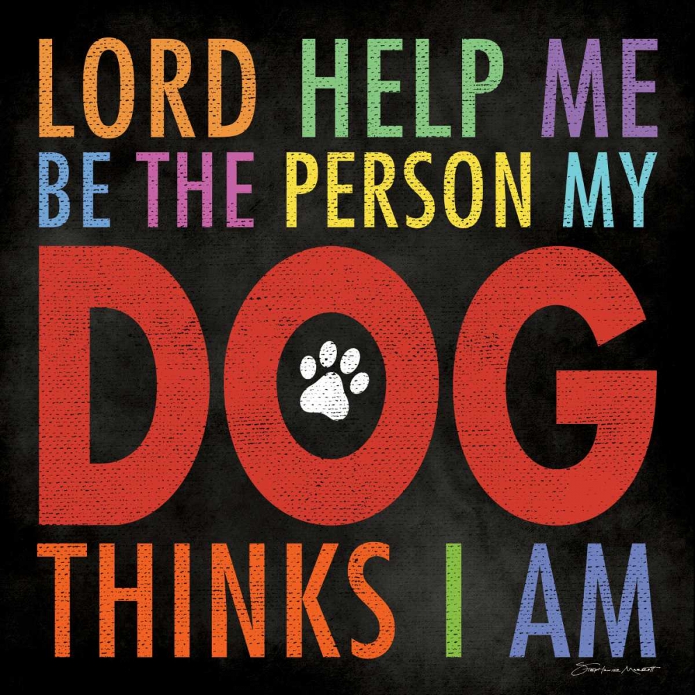 Lord Help Me art print by Stephanie Marrott for $57.95 CAD