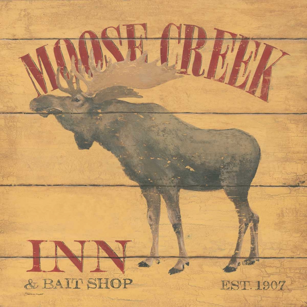 Moose Creek art print by Stephanie Marrott for $57.95 CAD