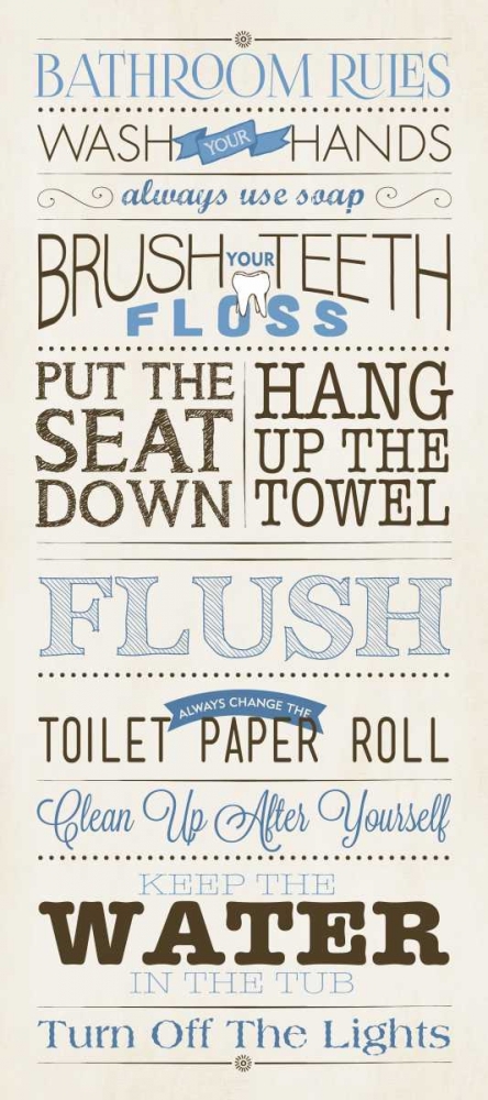 Bathroom art print by Stephanie Marrott for $57.95 CAD