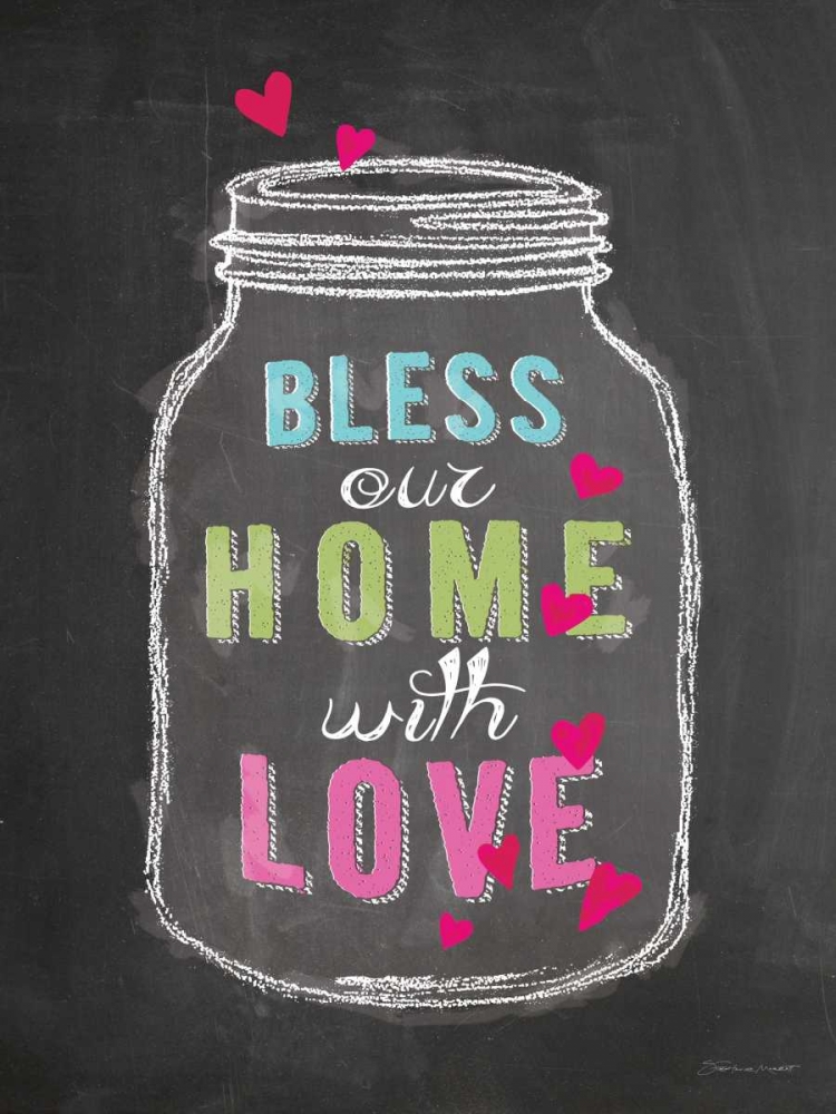 Bless Our Home art print by Stephanie Marrott for $57.95 CAD