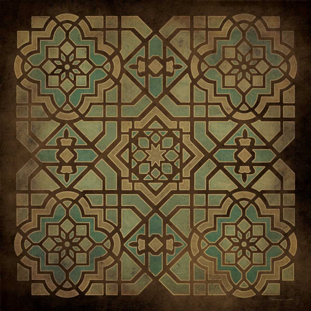 Tile Design II art print by Stephanie Marrott for $57.95 CAD
