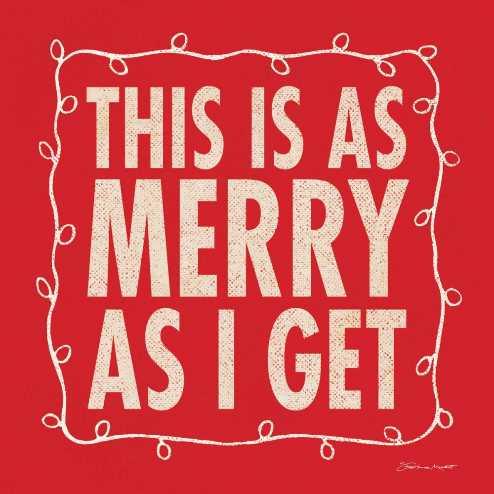 As Merry art print by Stephanie Marrott for $57.95 CAD