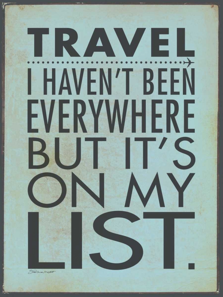On My List art print by Stephanie Marrott for $57.95 CAD