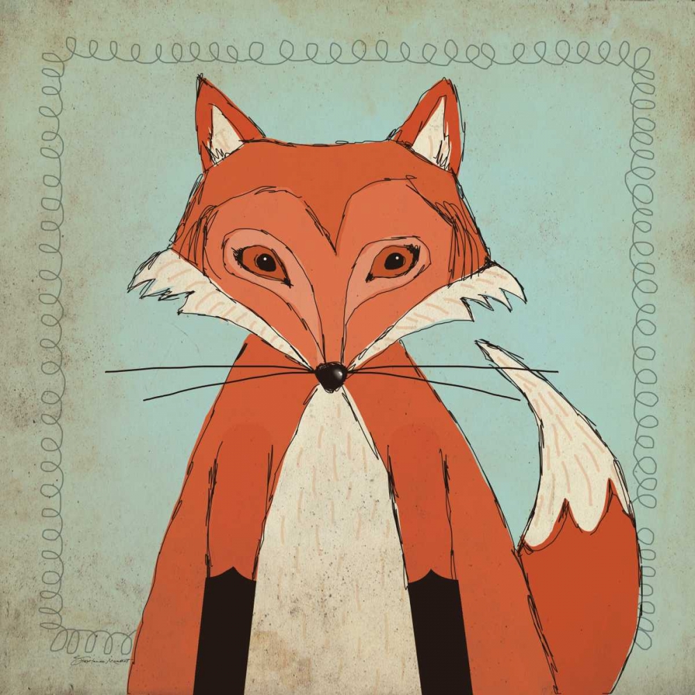 Fox art print by Stephanie Marrott for $57.95 CAD
