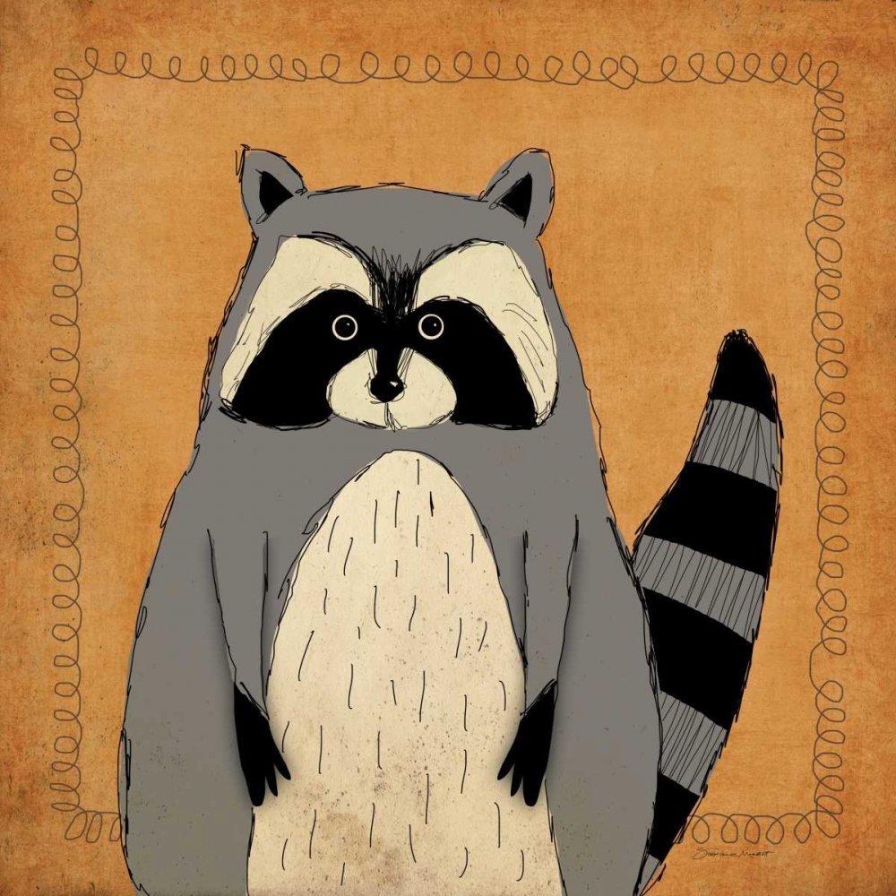 Raccoon art print by Stephanie Marrott for $57.95 CAD
