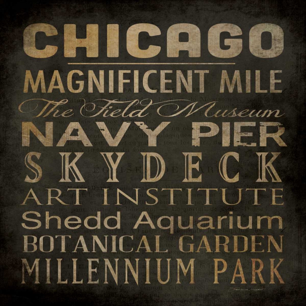Chicago art print by Stephanie Marrott for $57.95 CAD