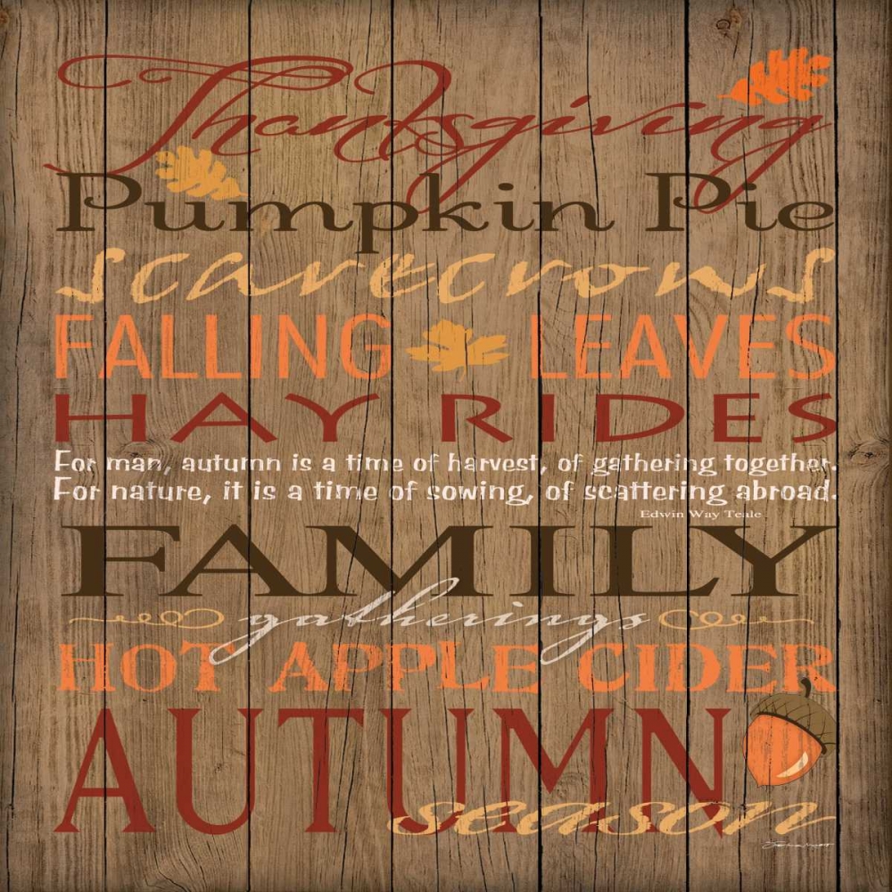 Thanksgiving I art print by Stephanie Marrott for $57.95 CAD