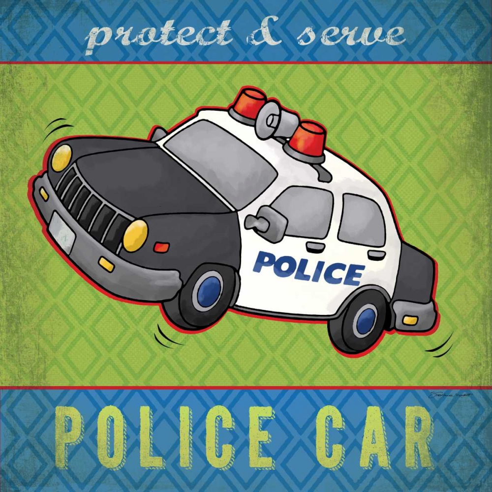 Police art print by Stephanie Marrott for $57.95 CAD