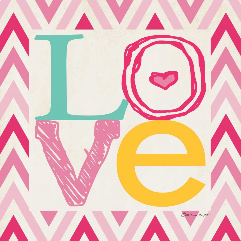 Playroom Love I art print by Stephanie Marrott for $57.95 CAD